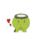ちりちりカッパ（個別スタンプ：8）