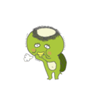 ちりちりカッパ（個別スタンプ：22）