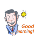 Hippie businessman（個別スタンプ：7）