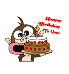 MonKay the boy（個別スタンプ：16）