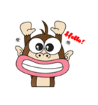 MonKay the boy（個別スタンプ：17）