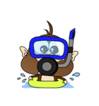 MonKay the boy（個別スタンプ：34）