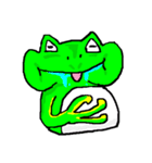 Just a frog（個別スタンプ：7）