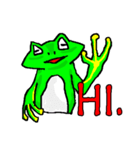Just a frog（個別スタンプ：26）