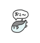 海の生き物 蝉描きスタンプ（個別スタンプ：21）