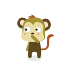 Funny Little Monkeys（個別スタンプ：5）