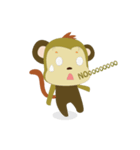 Funny Little Monkeys（個別スタンプ：21）