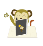 Funny Little Monkeys（個別スタンプ：29）