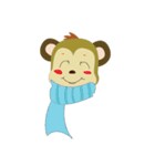 Funny Little Monkeys（個別スタンプ：34）