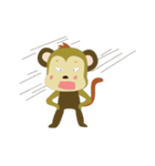 Funny Little Monkeys（個別スタンプ：39）