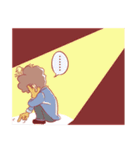 Bird-nest Hair daddy（個別スタンプ：16）