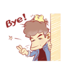 Bird-nest Hair daddy（個別スタンプ：33）