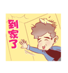 Bird-nest Hair daddy（個別スタンプ：34）