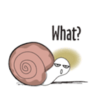 An Interesting Cunning Snails（個別スタンプ：39）