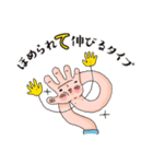 手はものを言う（個別スタンプ：14）
