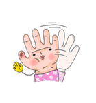 手はものを言う（個別スタンプ：17）