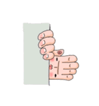 手はものを言う（個別スタンプ：18）