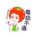 Tomato playful girl ( 5 )（個別スタンプ：9）