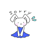 うさぎ界のモデル（個別スタンプ：2）