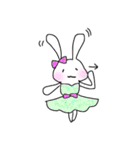 うさぎ界のモデル（個別スタンプ：28）