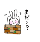 うさぎ界のモデル（個別スタンプ：29）