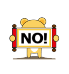 BubuBear's life part-1（個別スタンプ：4）