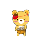 BubuBear's life part-1（個別スタンプ：8）