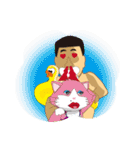 Mr. Sausage ＆ Mr. Blue（個別スタンプ：21）