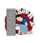 Mr. Sausage ＆ Mr. Blue（個別スタンプ：26）