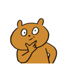 Bear and roommate（個別スタンプ：1）