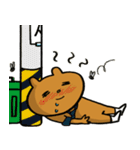 Bear and roommate（個別スタンプ：8）