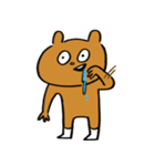 Bear and roommate（個別スタンプ：15）