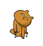 Bear and roommate（個別スタンプ：18）