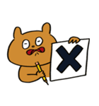 Bear and roommate（個別スタンプ：22）