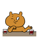 Bear and roommate（個別スタンプ：24）