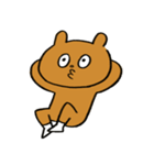 Bear and roommate（個別スタンプ：26）