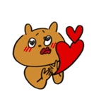Bear and roommate（個別スタンプ：32）
