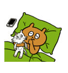 Bear and roommate（個別スタンプ：33）