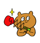Bear and roommate（個別スタンプ：35）