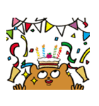 Bear and roommate（個別スタンプ：39）