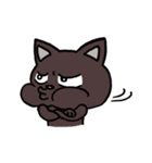 ブラックねこ ジュニア（個別スタンプ：29）
