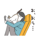 猫と私の日常（個別スタンプ：26）