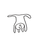 エンジョイうさぎ（個別スタンプ：3）