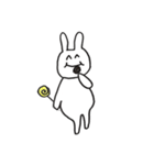 エンジョイうさぎ（個別スタンプ：25）