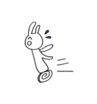 エンジョイうさぎ（個別スタンプ：33）