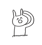 エンジョイうさぎ（個別スタンプ：36）