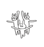 エンジョイうさぎ（個別スタンプ：39）