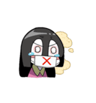 寝不足少女（個別スタンプ：6）