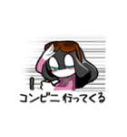 寝不足少女（個別スタンプ：12）