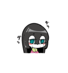 寝不足少女（個別スタンプ：13）